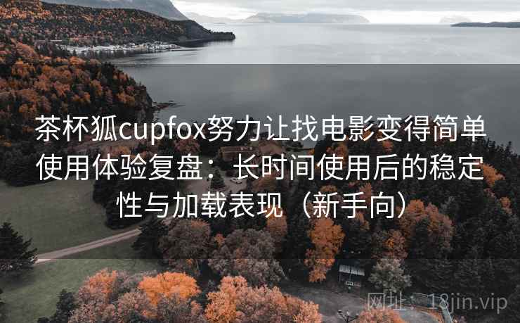 茶杯狐cupfox努力让找电影变得简单使用体验复盘：长时间使用后的稳定性与加载表现（新手向）